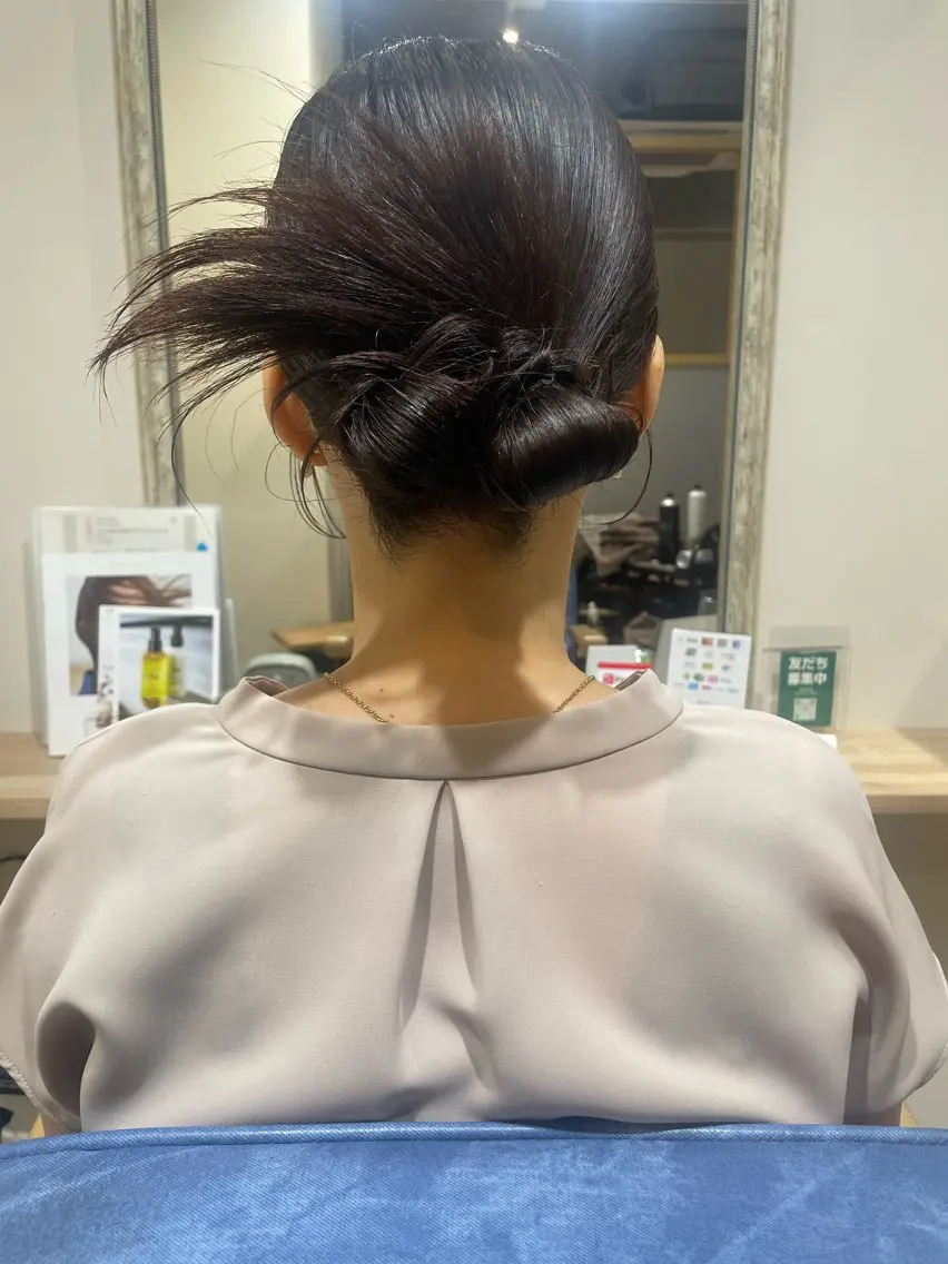 ヘアアレンジ ヘアセット Connect Rumiのヘアスタイル