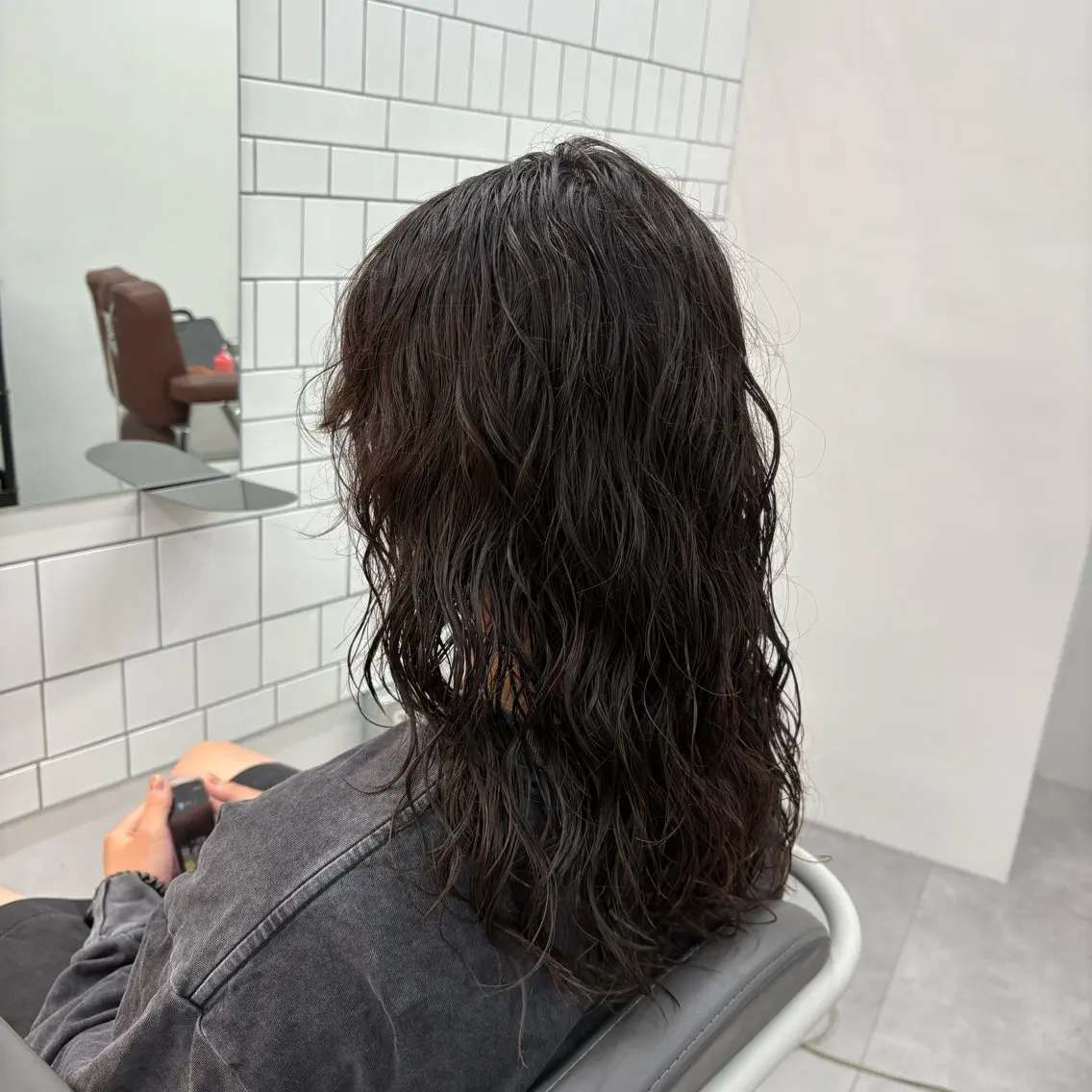 ロング パーマ 【メンズ特化】中場 健人/西梅田/北新地のヘアスタイル