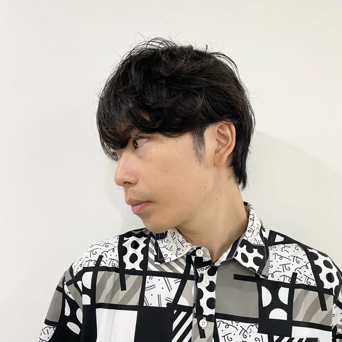 パーマ メンズ マッシュ 刈り上げ 髙橋建太/ ニュアンスパーマ✂️のヘアスタイル