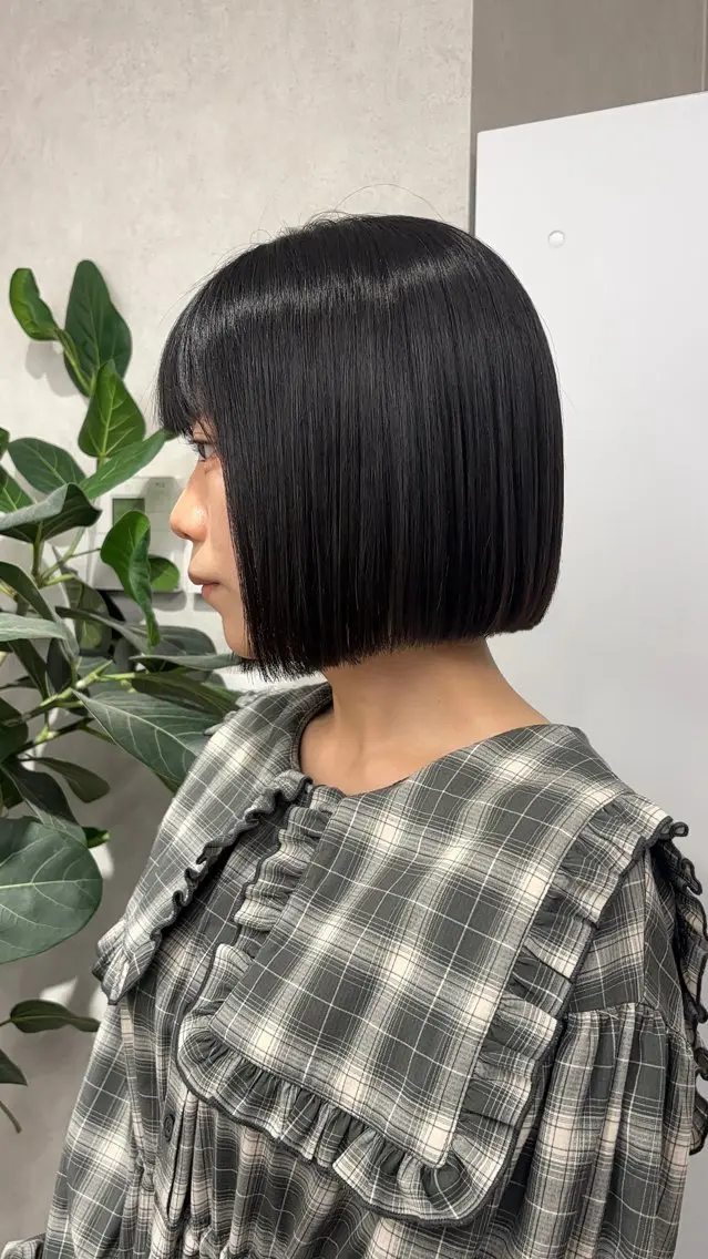 ショート 結べるレイヤーカット /カラー/あさかのヘアスタイル