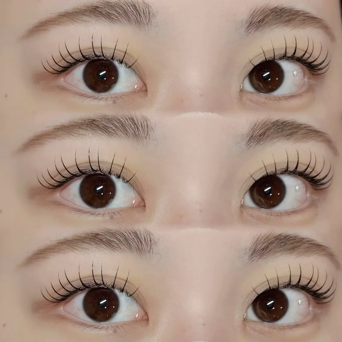 マツエク・マツパ Dカール フラットラッシュ マツエク 天王寺eye ♡eyebrowのマツエク・マツパデザイン