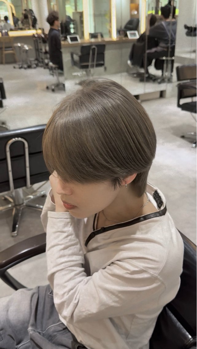 カラー メンズ ヘアカラー トリートメント レイヤーカット/ ダブルカラー/雅人のヘアスタイル