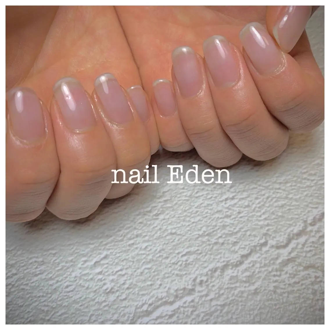 ネイル アートネイル クリアネイル フットネイル フレンチネイル ジェルネイル Eden ♾️のネイルデザイン