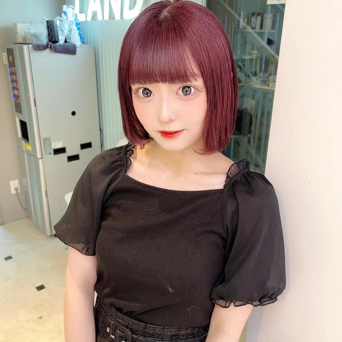ミディアム カラー ヘアアレンジ 愛されカラー🩷 はるなのヘアスタイル