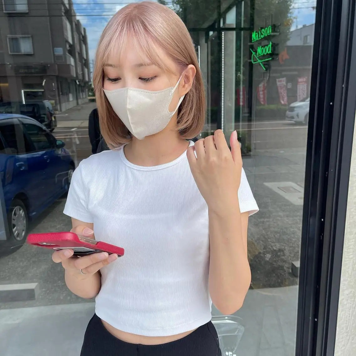 ショート カット ヘアカラー 河原 亮のヘアスタイル