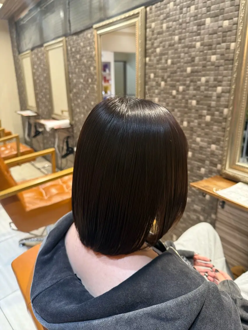 【当日限定/お得🉐】カット+ワンカラー+トリートメントの写真