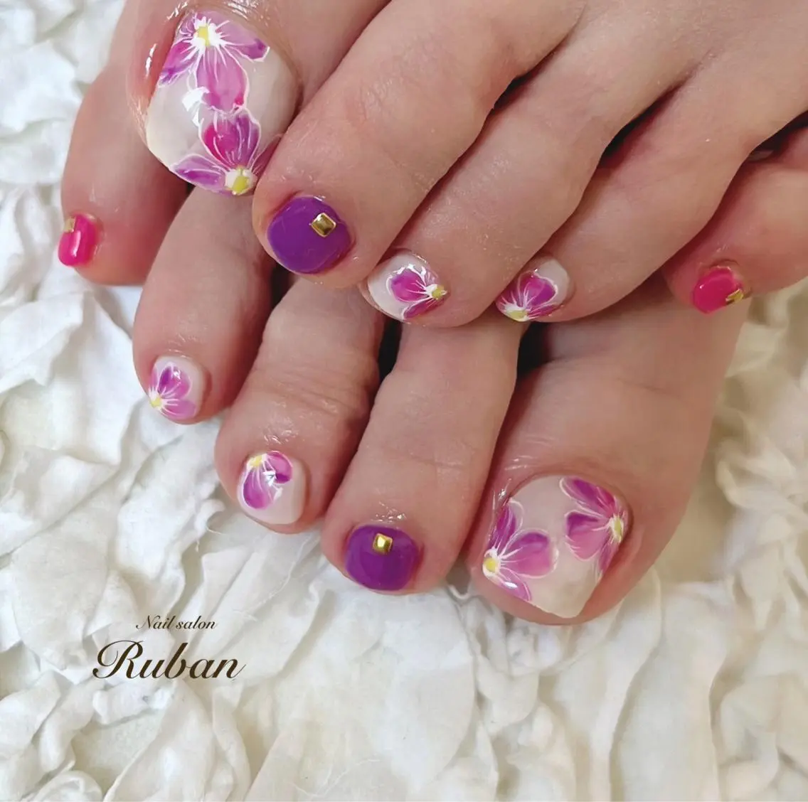 ネイル Nail salon Rubanのネイルデザイン
