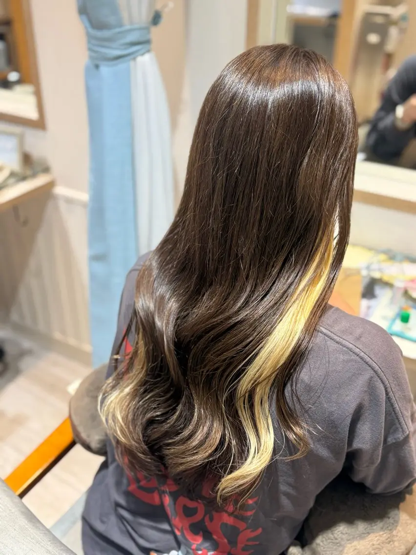 ロング ヘアカラー メンズパーマ募集中 /minoriのヘアスタイル