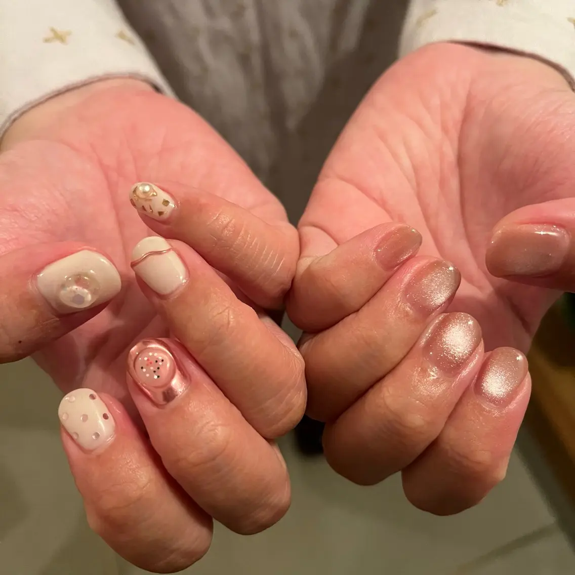 ネイル ニュアンスネイル K Aのネイルデザイン