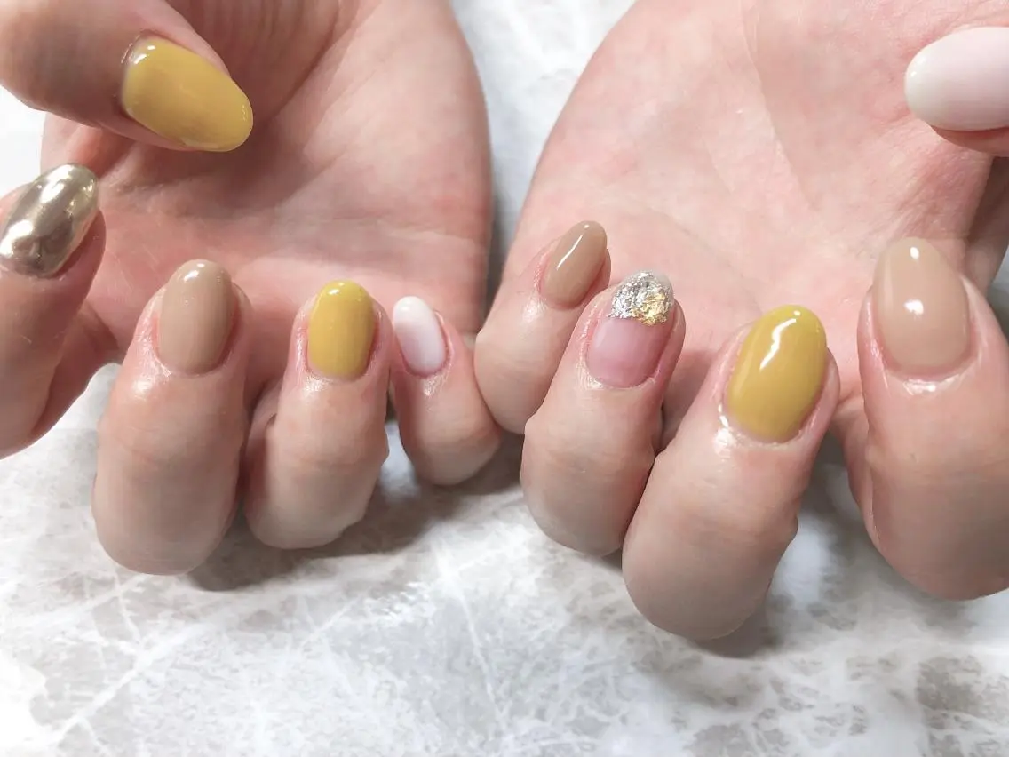 ネイル アートネイル salon de fika【中崎町】のネイルデザイン