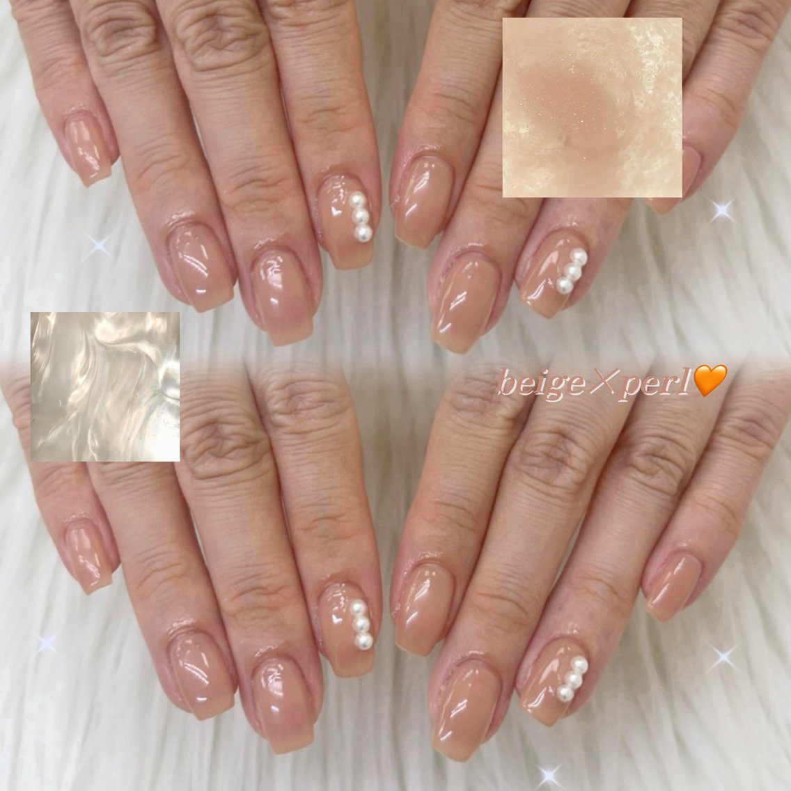 ネイル ハンドネイル Bianca 大宮 HINATA‪‪🦋のネイルデザイン