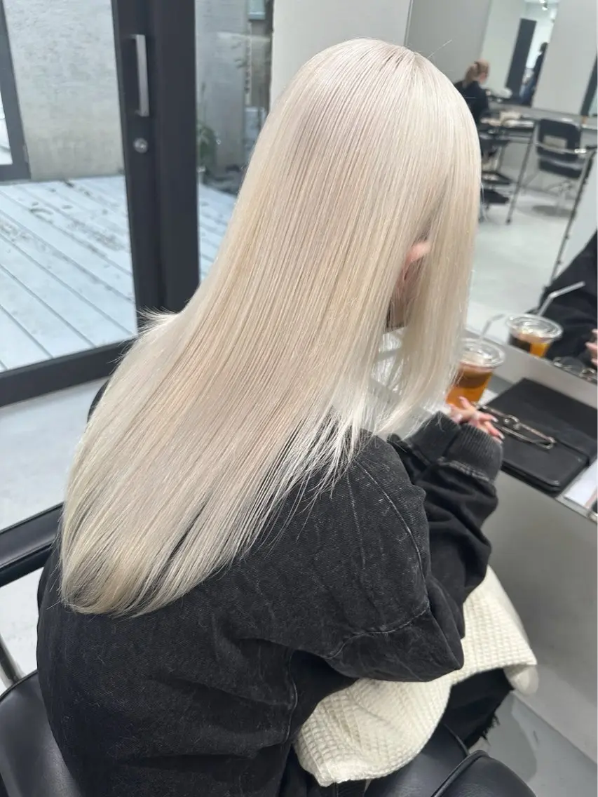 ミディアム ヘアカラー トリートメント ダブルカラー/レイヤ ー新潟駅/谷口大海のヘアスタイル