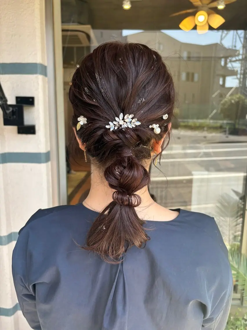 セミロング 庄司 桜のヘアスタイル