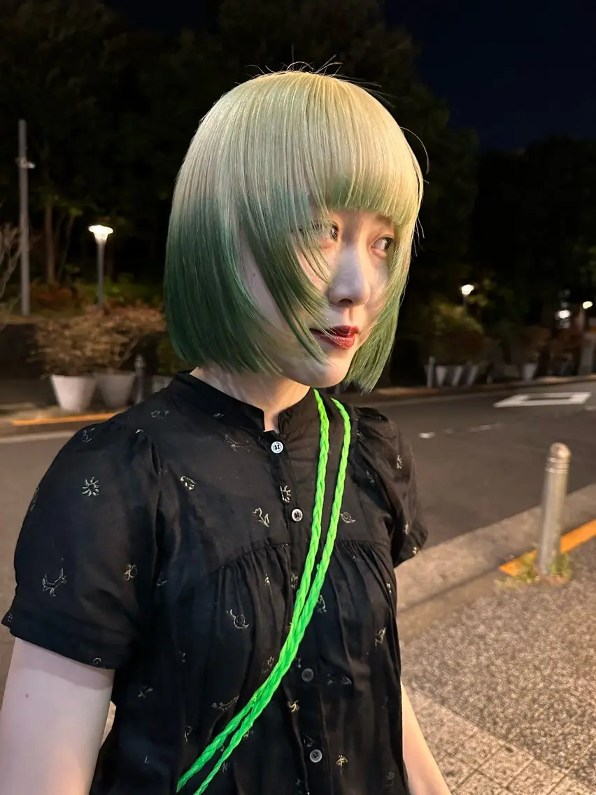 ショート カラー ヘアカラー トリートメント ヘッドスパ ヘアセット kai .のヘアスタイル