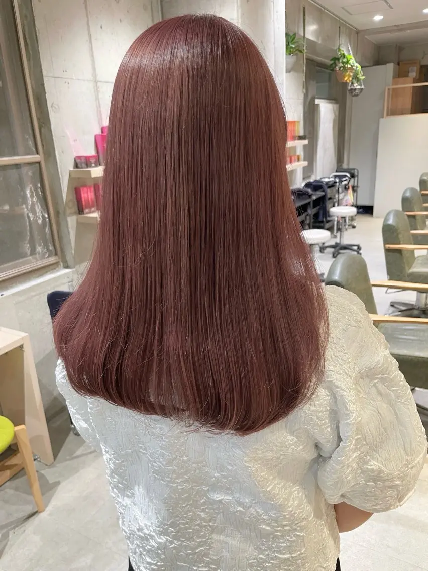 カラー ヘアカラー トリートメント ｵﾀｸ美容師🛍/ 酸性ストレート/艶髪のヘアスタイル