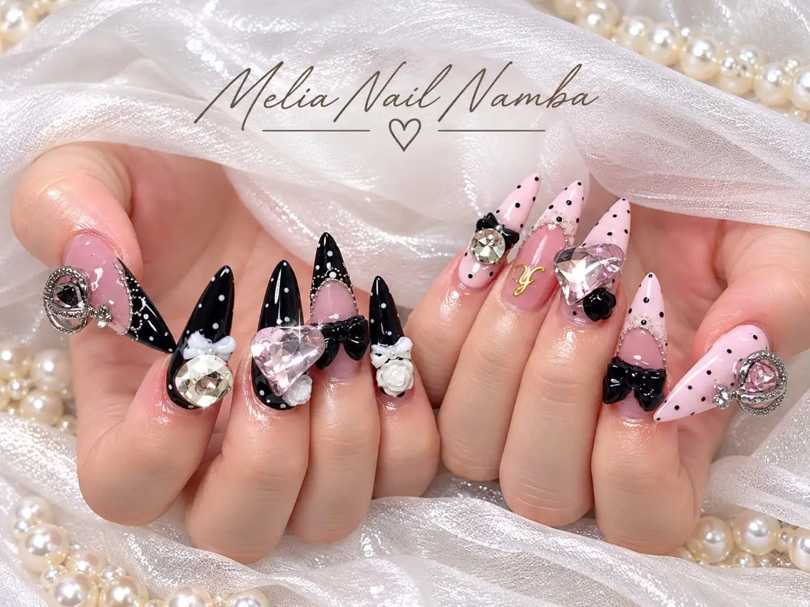 ネイル ハンドネイル ハンドケア Panda chan Meliaのネイルデザイン