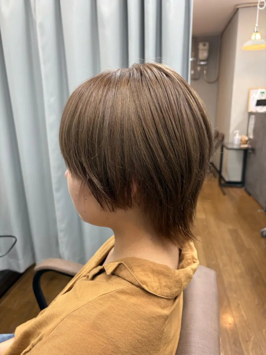 ショート カラー カット ヘアカラー TELA HAIR 幕張本郷店 千尋のヘアスタイル