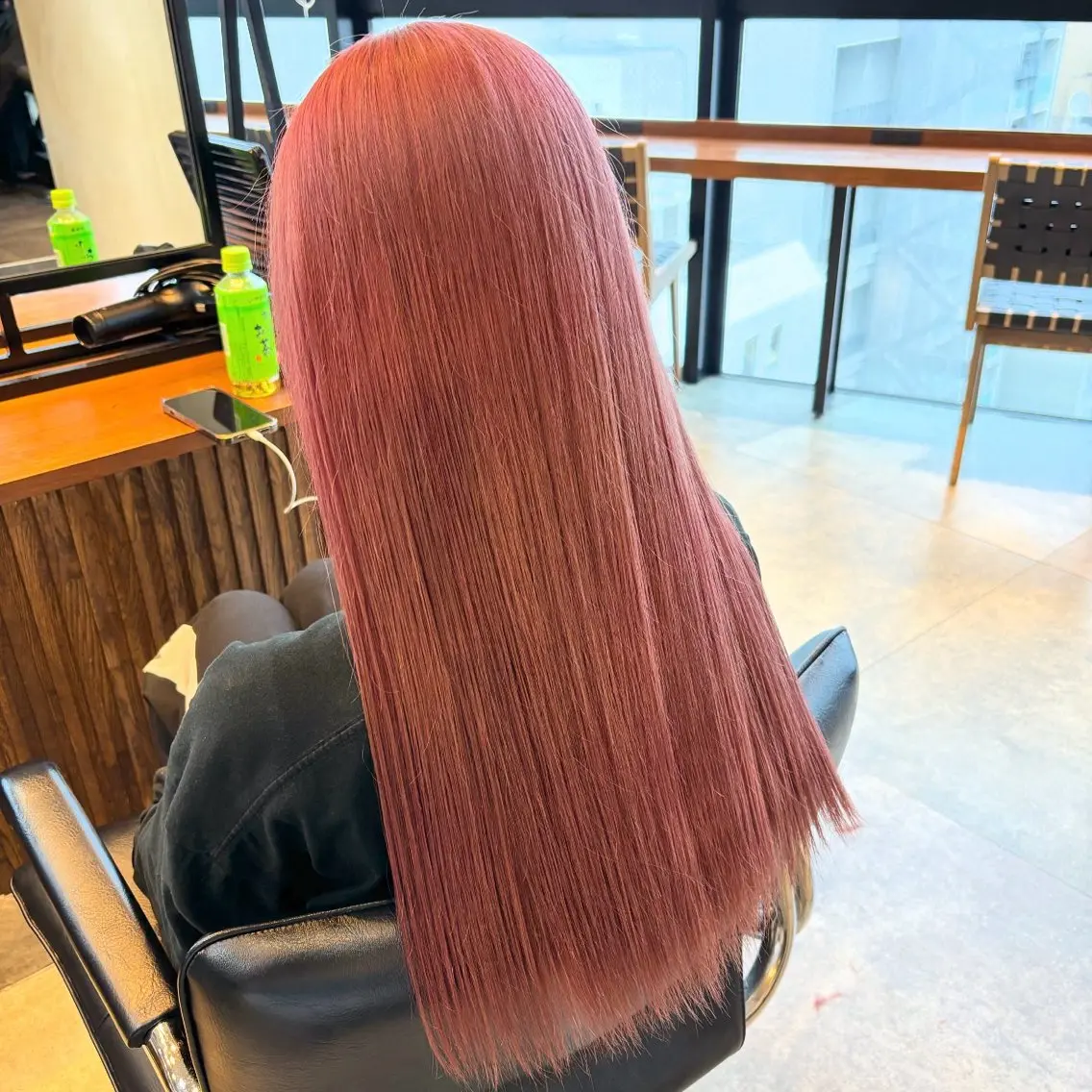 ロング カラー ベージュカラー ブリーチ ピンクカラー ピンクベージュ ヘアカラー トリートメント ヘアセット 渋谷🩶ハイトーン 🩶FUMUのヘアスタイル