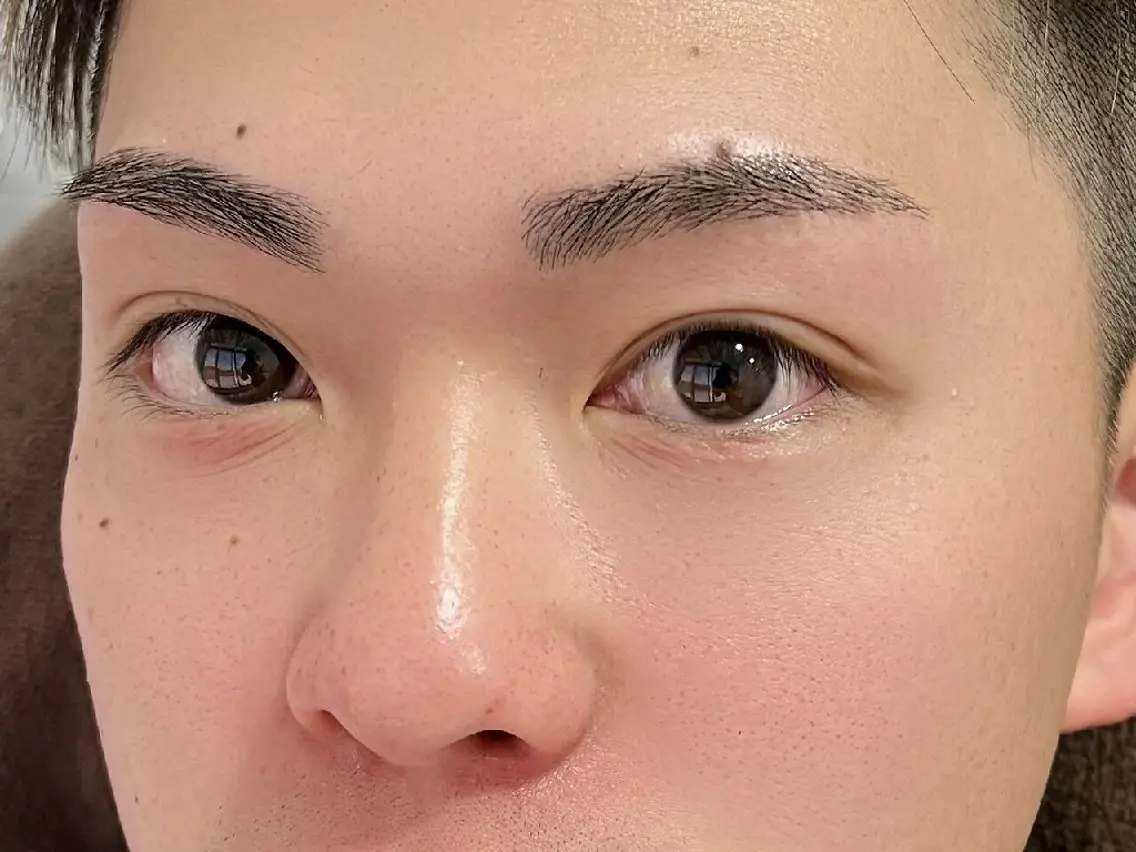 メンズ アイブロウ メンズアイブロウ ワックス脱毛 眉カット その他(アイブロウ) 杉谷 綾子のマツエク・マツパデザイン