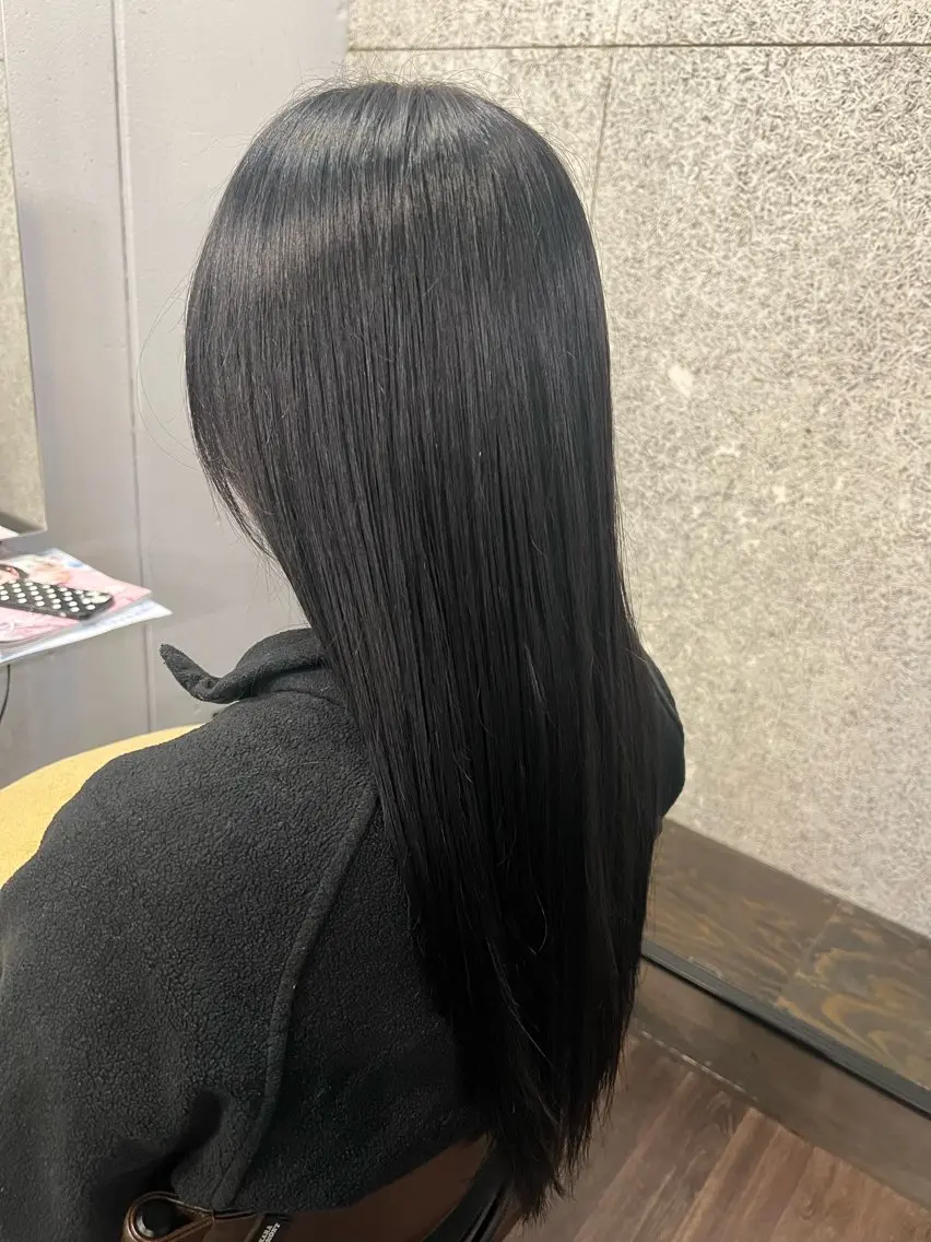 ロング ハイライト terra🌈大久保 睦美のヘアスタイル