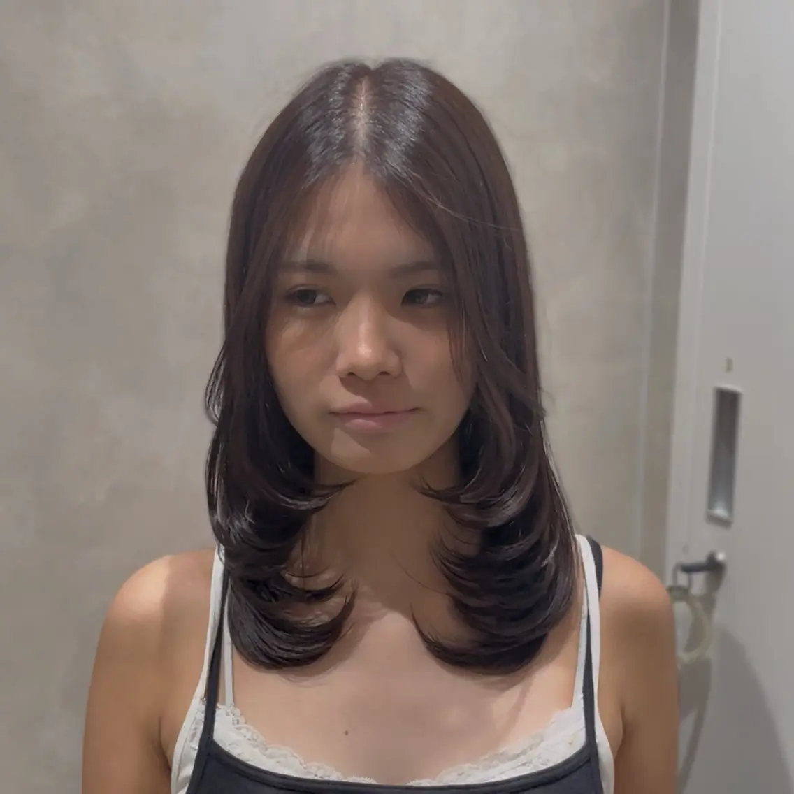 セミロング haruka のヘアスタイル