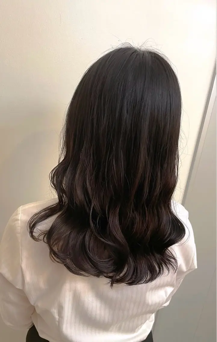 ミディアム パーマ 艶髪／暖色カラー🌹 ⭐︎KOHEYのヘアスタイル