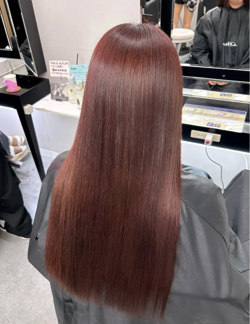 🎀18:00からの方はこちら🎀ブリーチなしワンカラー🎀の写真