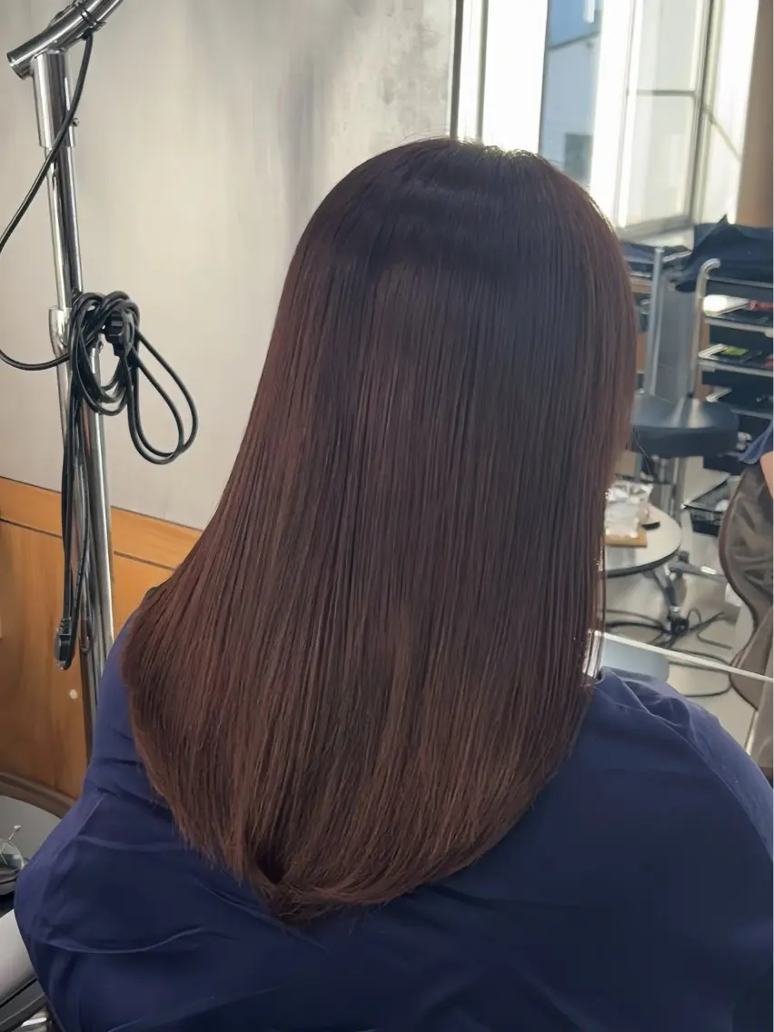 カラー ヘアカラー トリートメント 渡辺 愛里のヘアスタイル