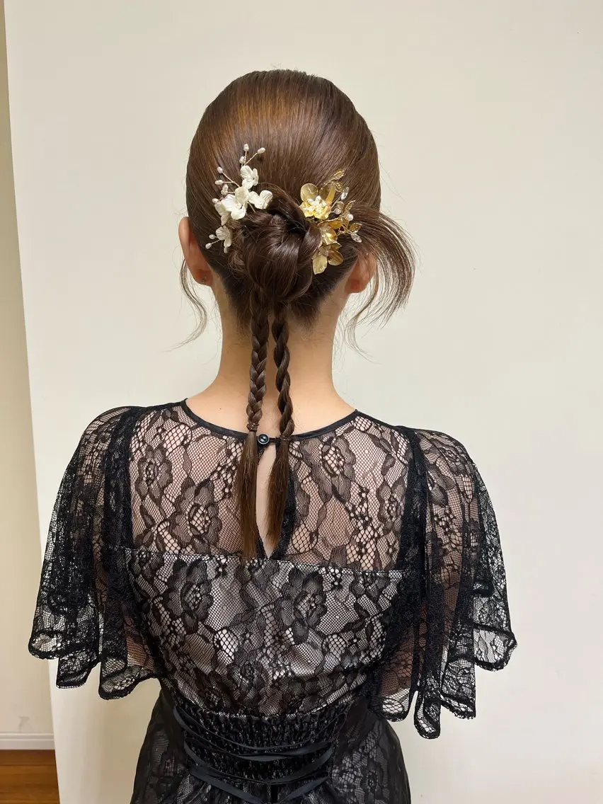 ロング 君山 希美のヘアスタイル