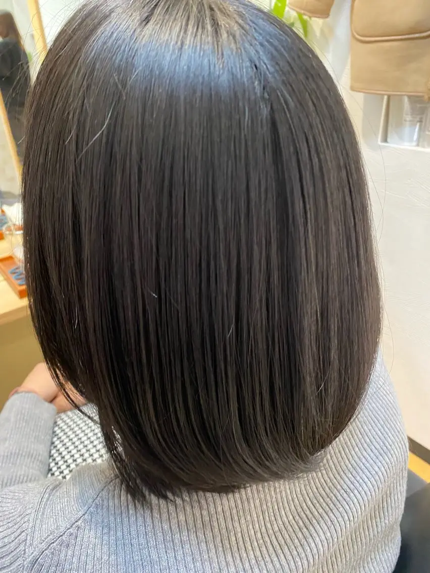 ミディアム いばやし たかひろのヘアスタイル