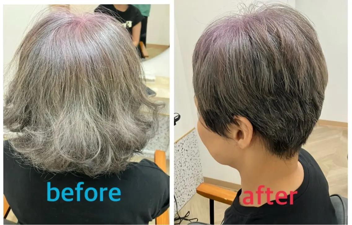 ショート ベリーショート ショートヘア ウルフ・ハイレイヤー 🌟ナカノ・ユウヤのヘアスタイル