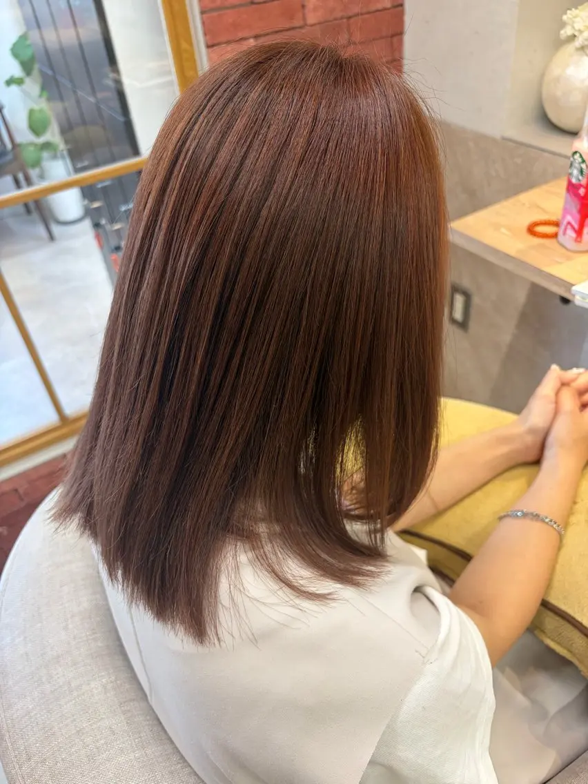 カラー 夢花 /姪浜のヘアスタイル