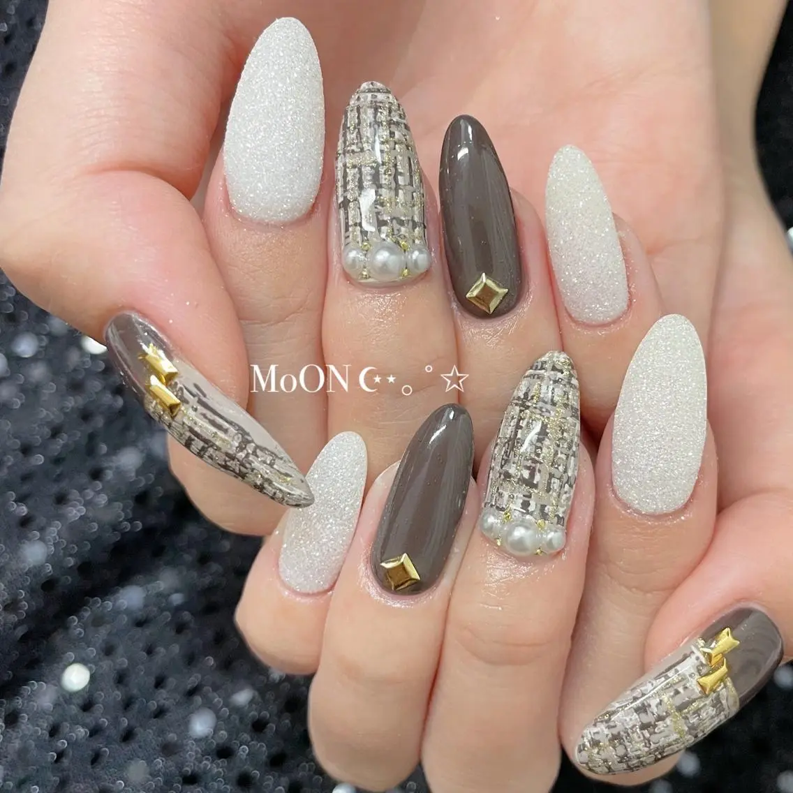 ネイル ハンドネイル ハンドケア MoON...❤︎ MeGuのネイルデザイン