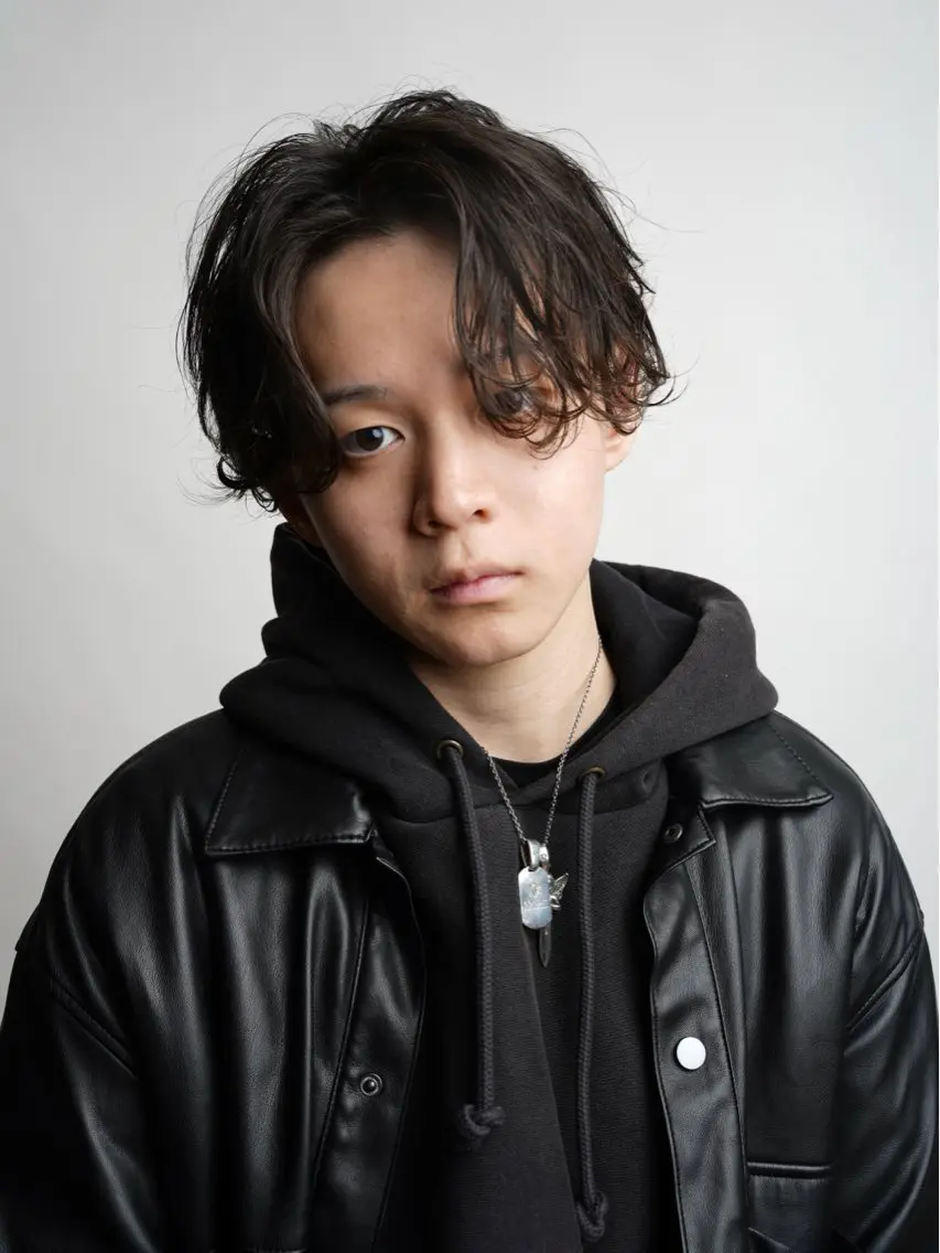 メンズ ✨メンズパーマ&大人 ショート✨　小野匠登のヘアスタイル