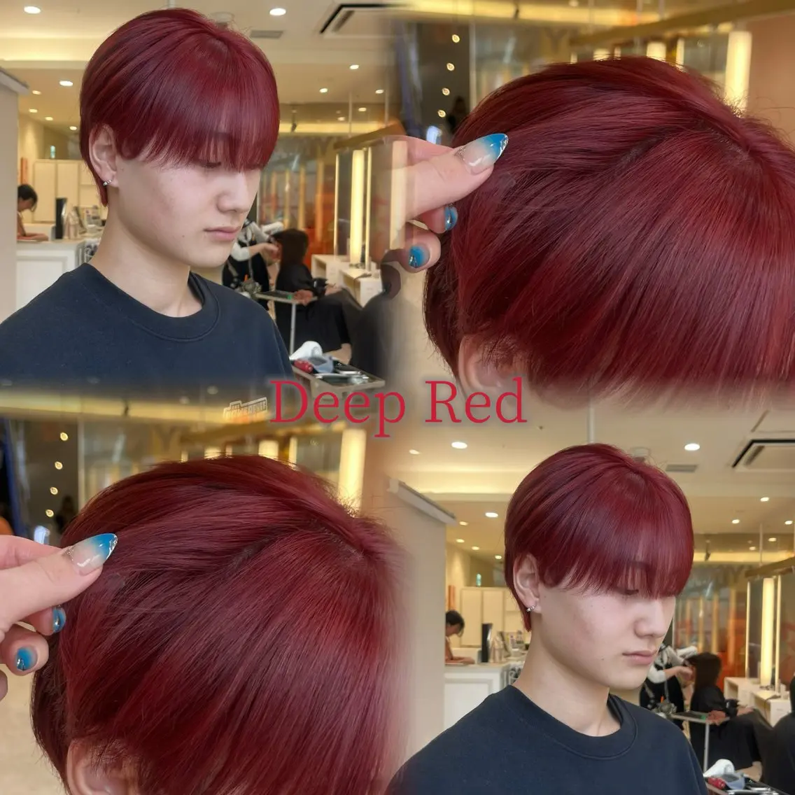 ショート カラー メンズ メンズブリーチ ブリーチ ヘアカラー 🫧縮毛矯正/透明感 カラー/愛莉🫧のヘアスタイル