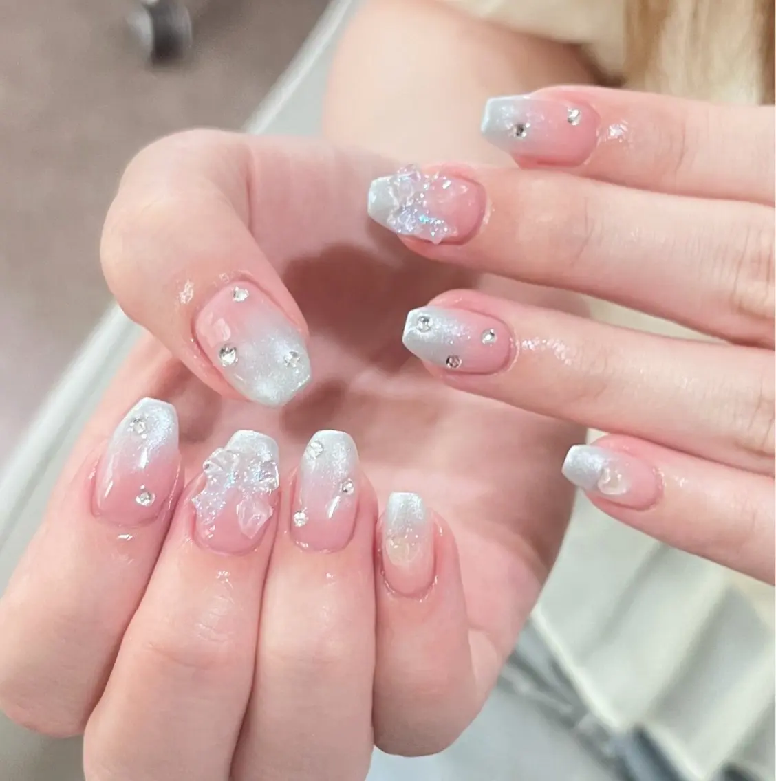 ネイル 韓国ネイル ワンホンネイル ハンドネイル ハンドケア Kawaii _Nailのネイルデザイン