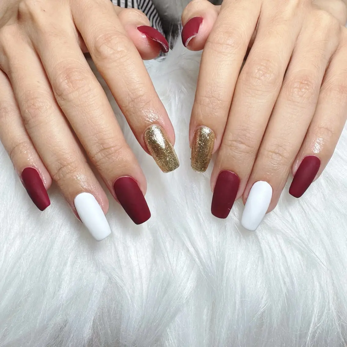 ネイル アートネイル 成人式 ジェルネイル ニュアンスネイル ネイルチップ Kora Nailのネイルデザイン