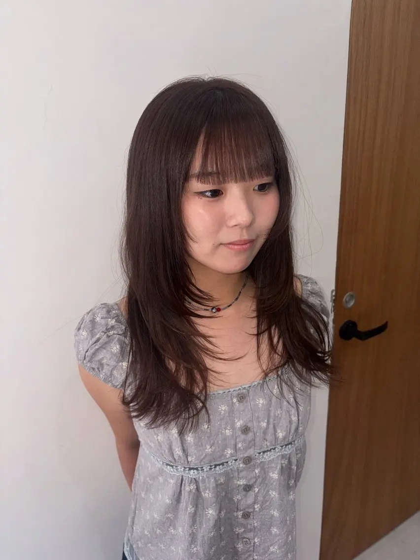 セミロング カラー カット ヘアカラー momo / カラー、カットモデルのヘアスタイル