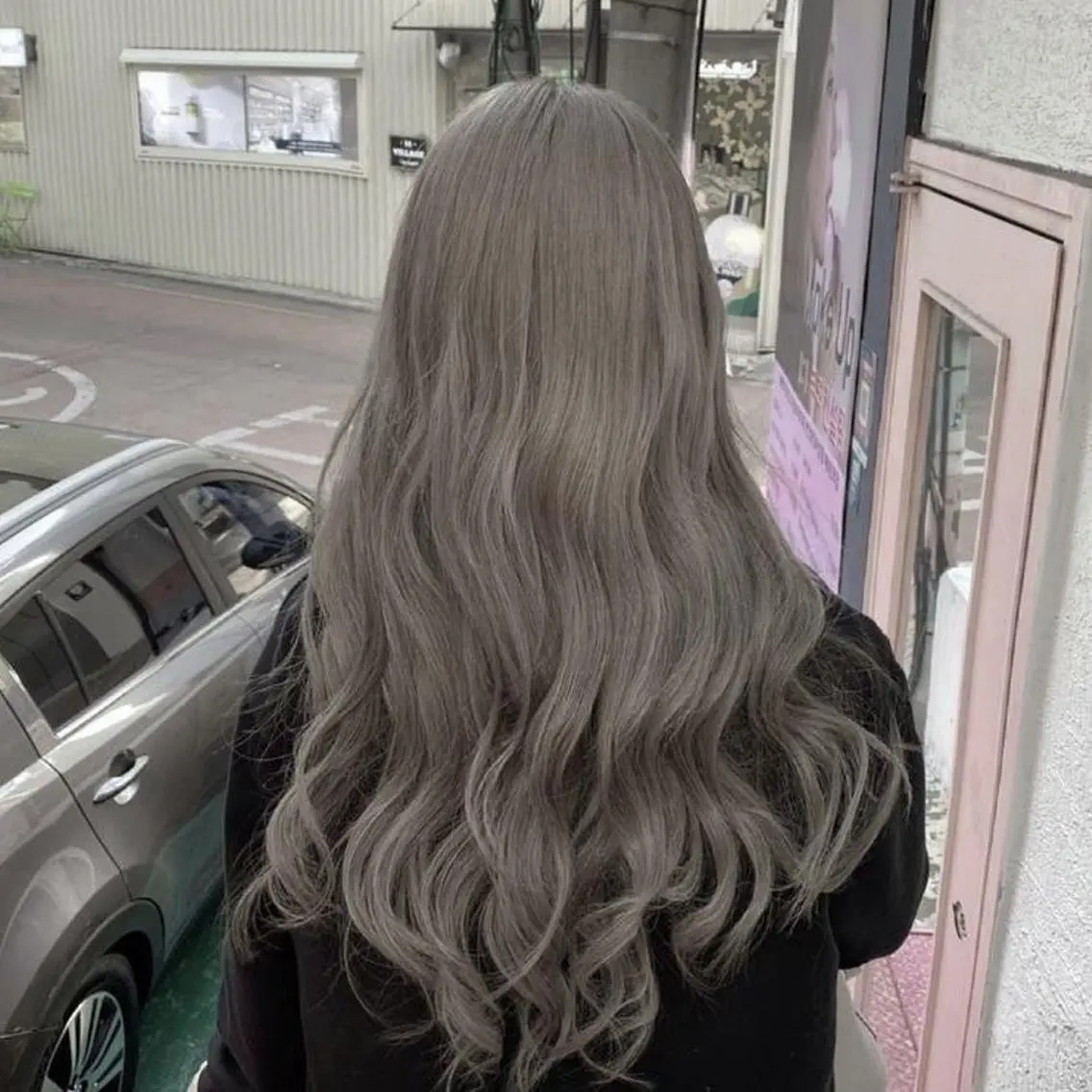 【ダメージレス🕊️˚✧₊⁎】ケアカラー+高保湿2stepトリートメント🧴♡の写真