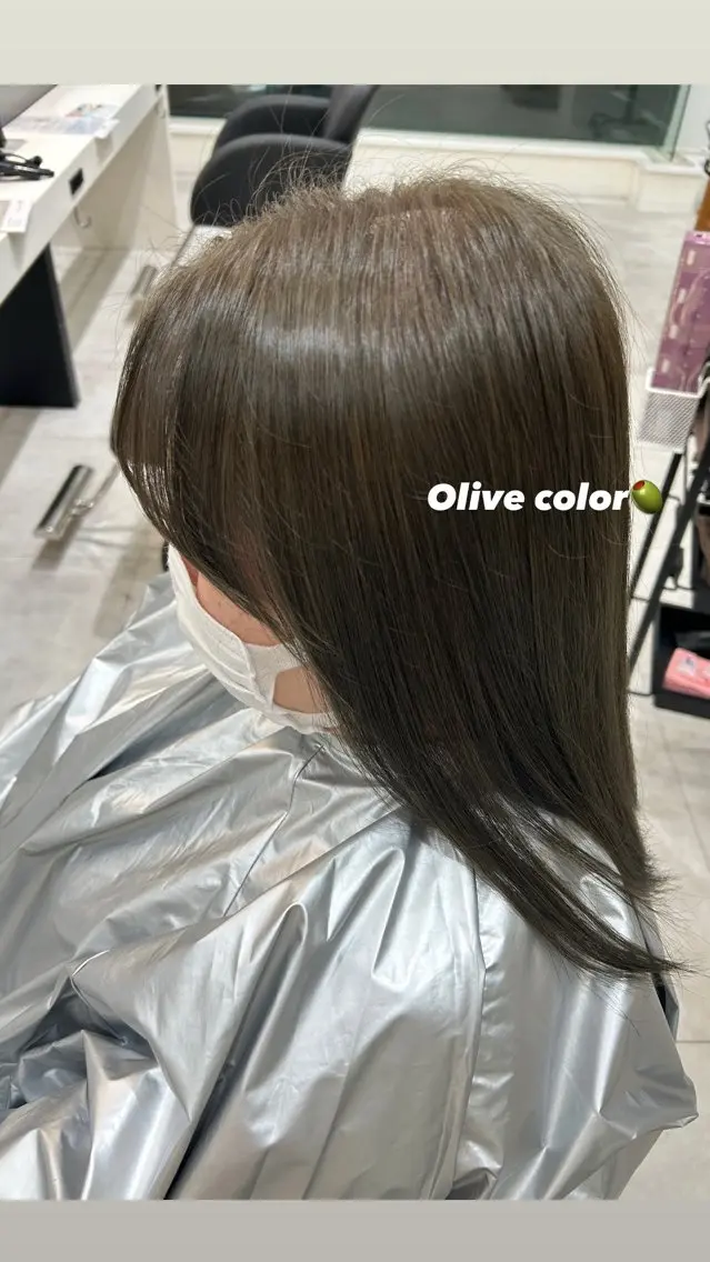 セミロング 落合心菜/ 釧路美容室のヘアスタイル