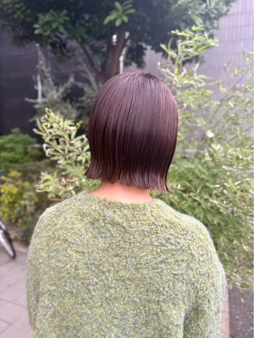 ミディアム カラー ティセラ/ カットモデル募集中のヘアスタイル