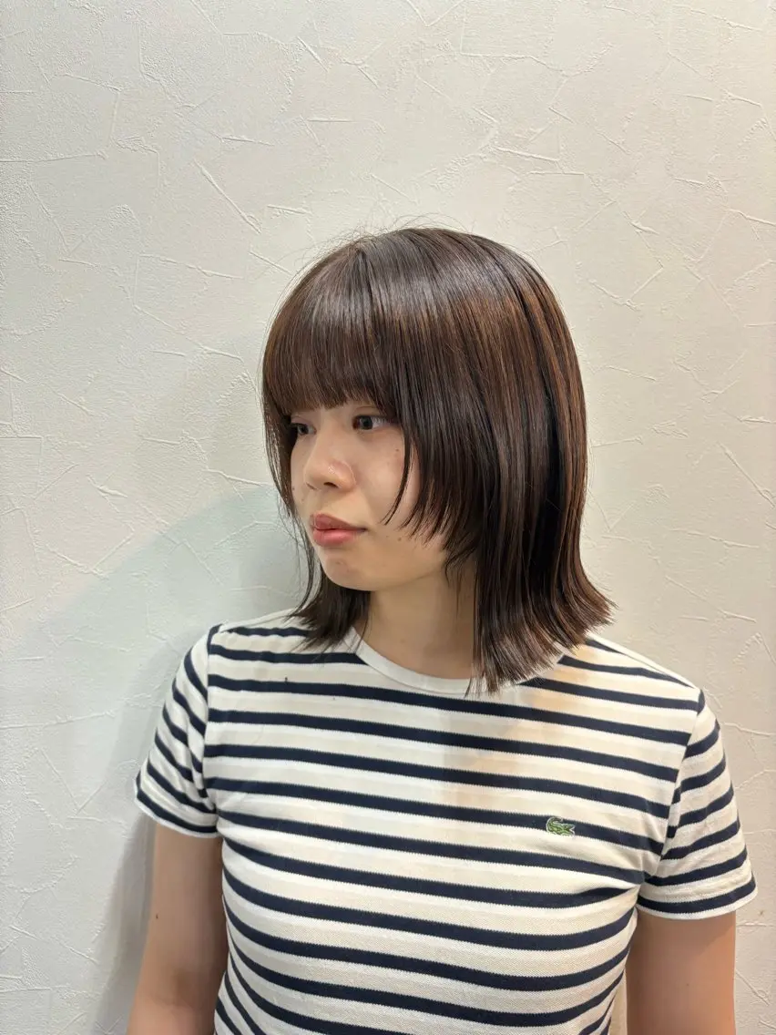 ミディアム 小顔似合わせカット ┊︎*AYANO*のヘアスタイル