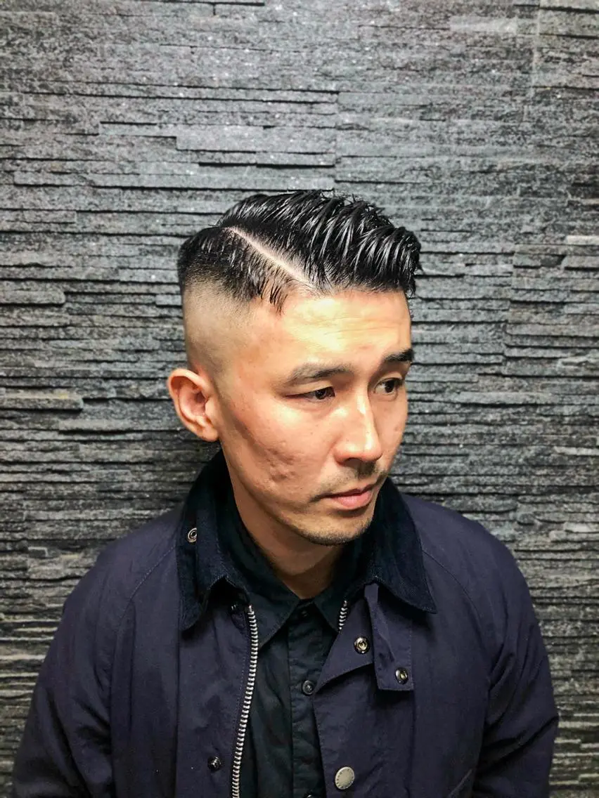 カット&スキンフェード&ヘアセットの写真