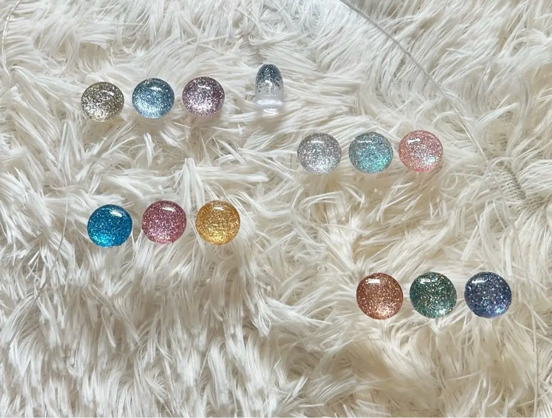 ハンドネイル👽˖ ࣪⊹ミニモ限定オリジナルラメグラメニュー《オフなし》モデル様募集中🌟の写真