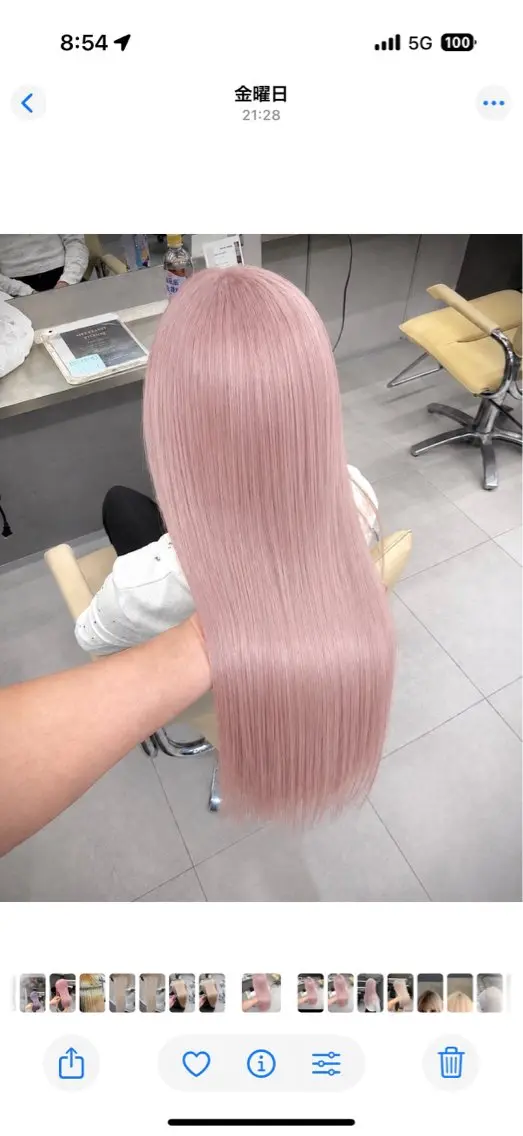 セミロング ヘアカラー 酒井 剛喜のヘアスタイル