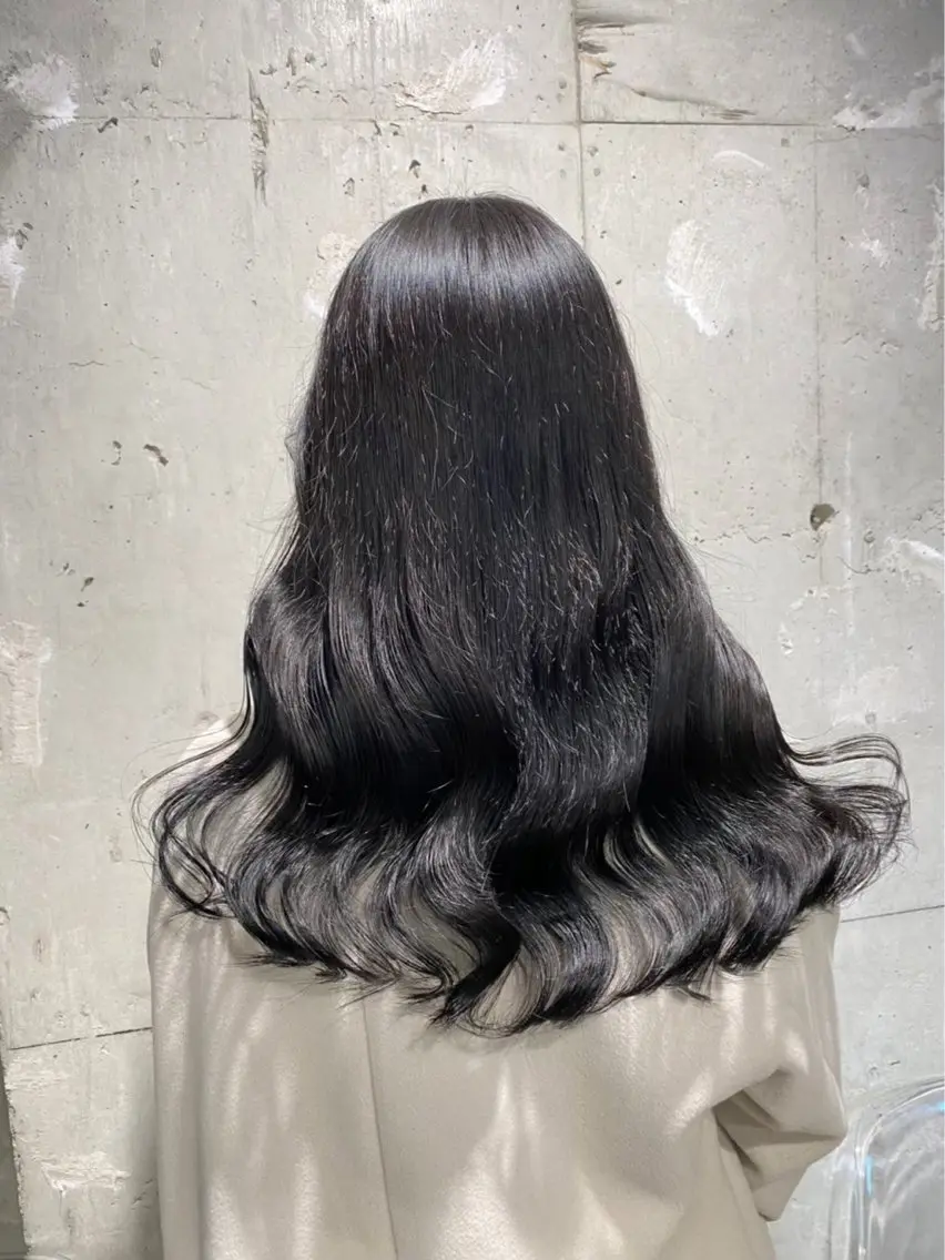 カラー ヘアアレンジ 💖似合わせカラー レイヤー💖縮毛矯正のヘアスタイル