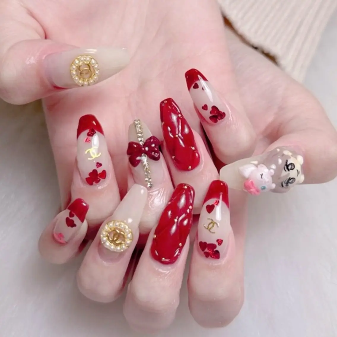 ネイル ハンドネイル Mari 🎀のネイルデザイン