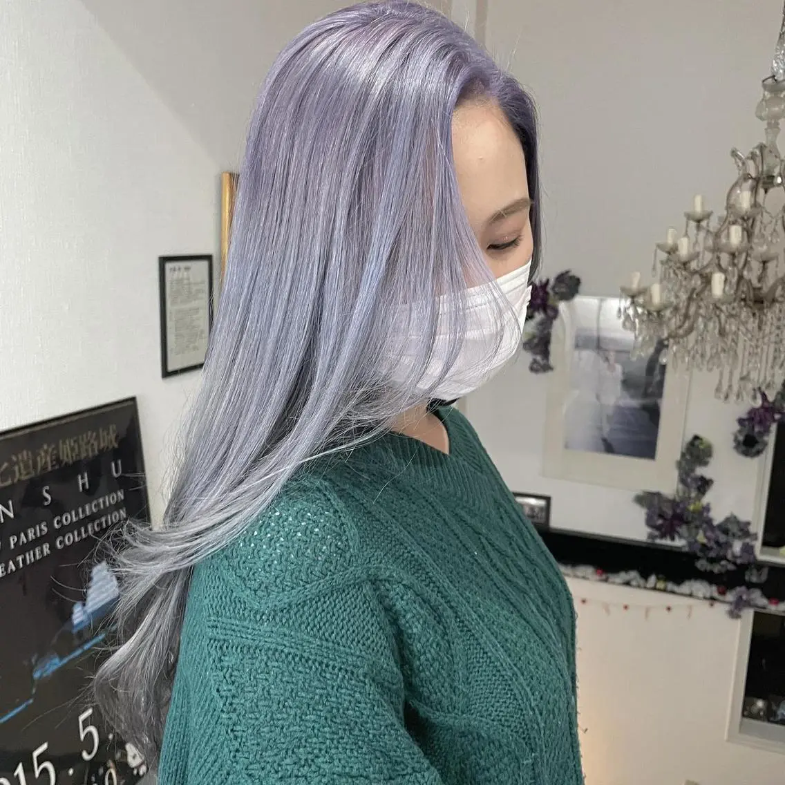 ロング ヘアカラー トリートメント 佐藤 香太のヘアスタイル
