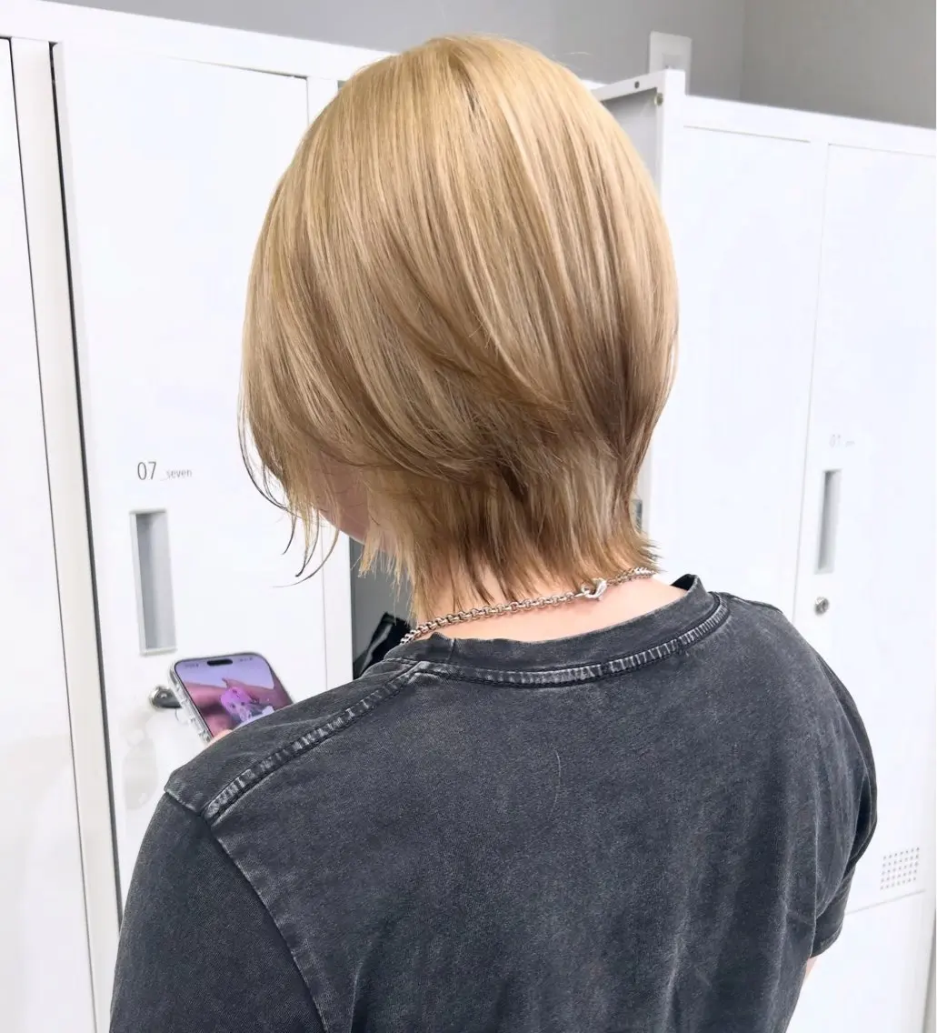 カラー ヘアカラー GiseL ハイトー ンSa_ya🎀のヘアスタイル
