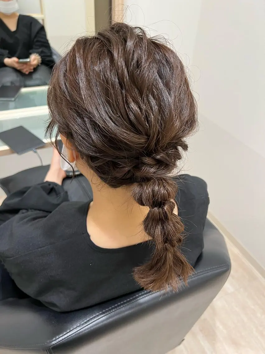 ヘアセット💐.°♡の写真